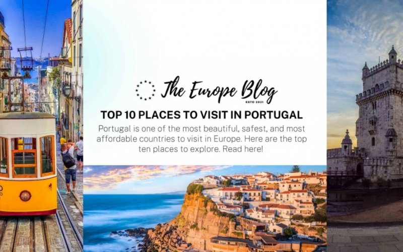Top destinations  in Portugal